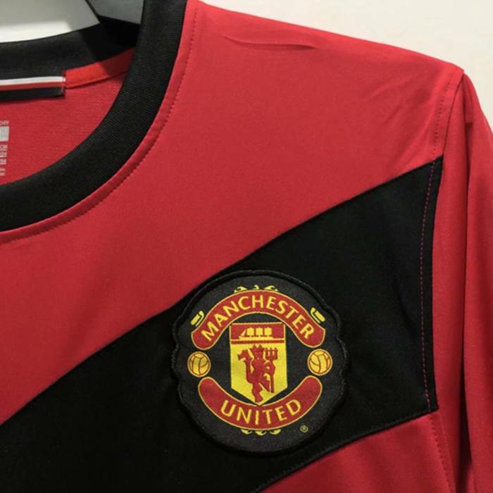 Retro Jersey 2009-2010 Long Sleeve Manchester United Home Soccer Jersey
