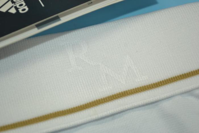 with LFP Patch Retro Jersey 2011-2012 Real Madrid Home Soccer Jersey Vintage Football Shirt