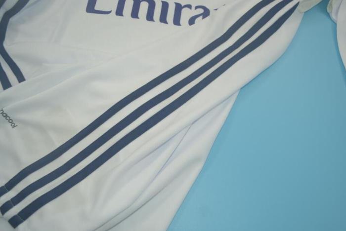 Long Sleeve Retro Jersey 2016-2017 Real Madrid Home Soccer Jersey Vintage Real Camisetas de Futbol