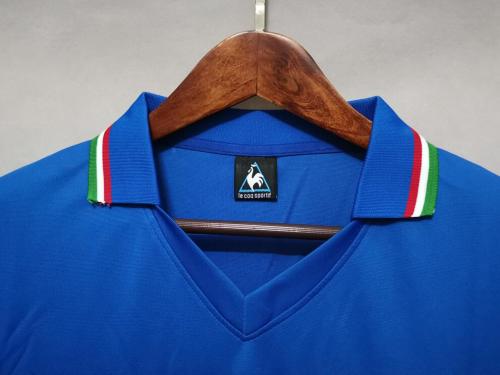 Retro Jersey 1982 Italy Home Blue Soccer Jersey Vintage Football Shirt