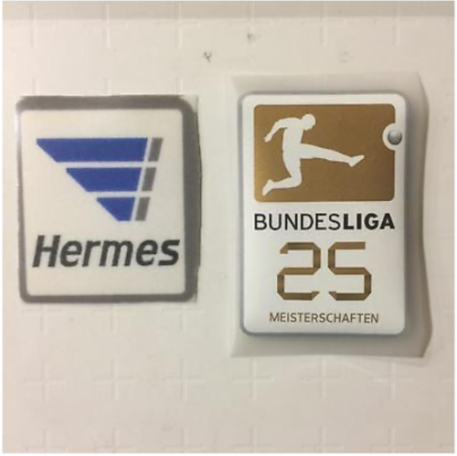 Bundesliga 25 Meisterschaften  Champions patch set for Bayern Munich Jersey