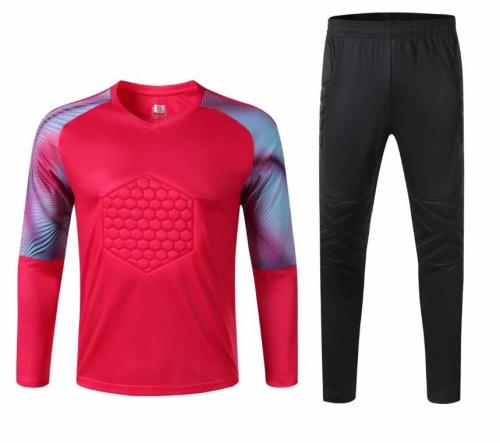 8855 Red Soccer Training Jersey and Long Pants