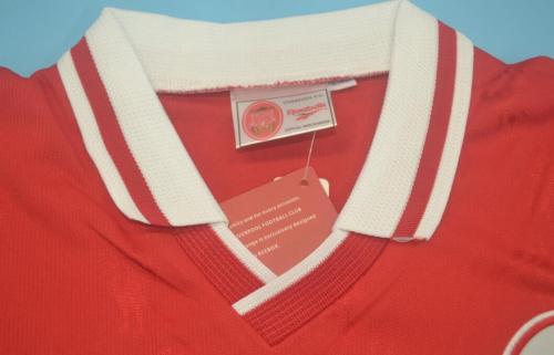 Retro Jersey 1996-1998 Liverpool Home Soccer Jersey Vintage Football Shirt