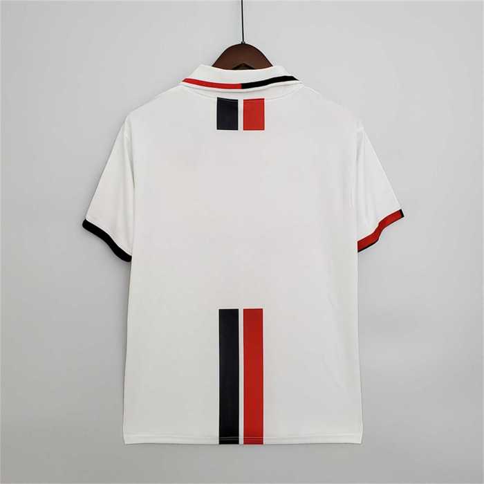 Retro Jersey 1995-1997 AC Milan Away White Soccer Jersey