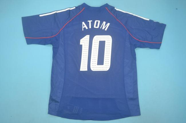 Retro Jersey 2002 Japan ATOM 10 Home Soccer Jersey