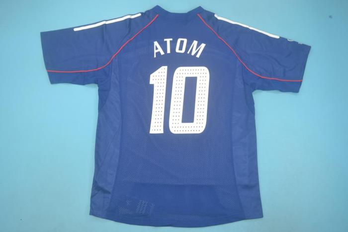 Retro Jersey 2002 Japan ATOM 10 Home Soccer Jersey