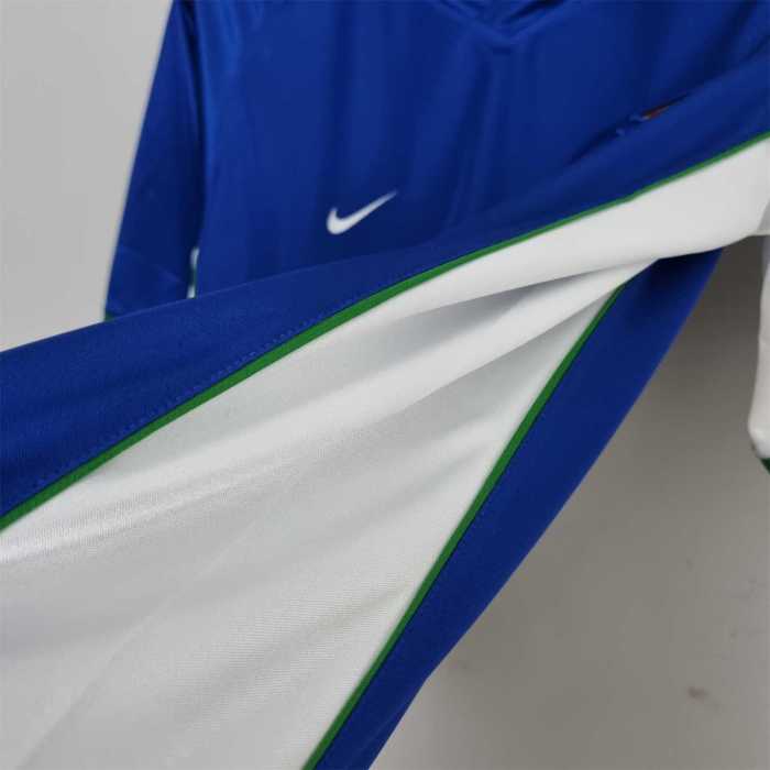 Retro Jersey 1998 Portugal Away Blue Soccer Jersey Vintage Football Shirt