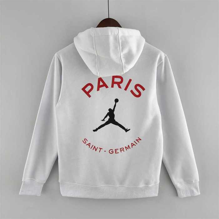 2022 PSG Jordan Hoodie White