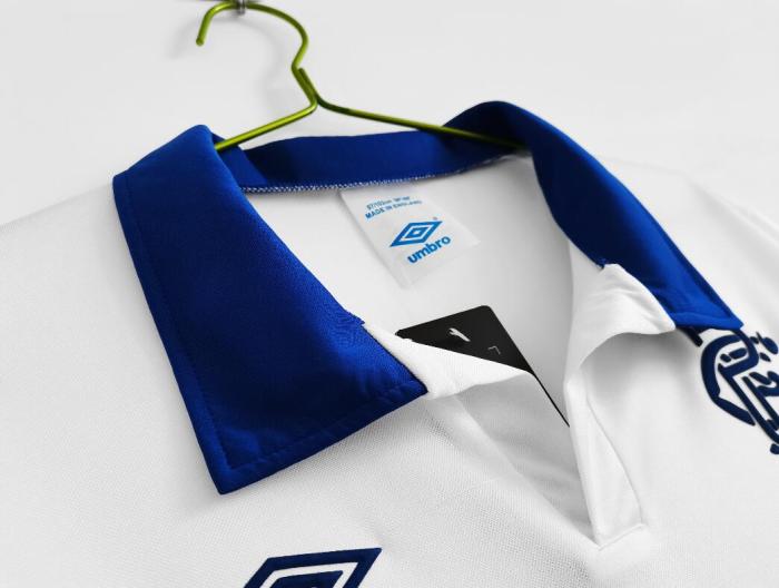 Retro Jersey 1994 Rangers Away White Soccer Jersey Vintage Football Shirt