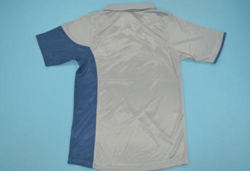with UCL Patch Retro Jersey 2001 Porto Away Grey Soccer Jersey Vintage Football Shirt
