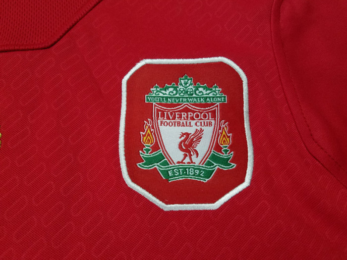 Retro Jersey 2005 Liverpool Champions League Home Red Soccer Jersey Vintage Football Shirt