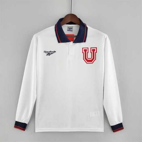 Retro Jersey Long Sleeve 1998 Club Deportivo Universidad Cat&oacute;lica Home Soccer Jersey