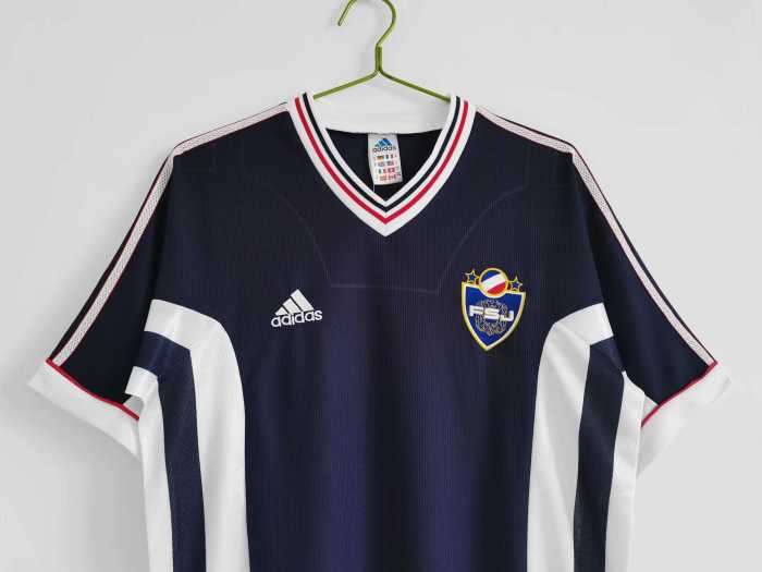 Retro Jersey 1998 Yugoslavia Home Soccer Jersey Vintage Football Shirt