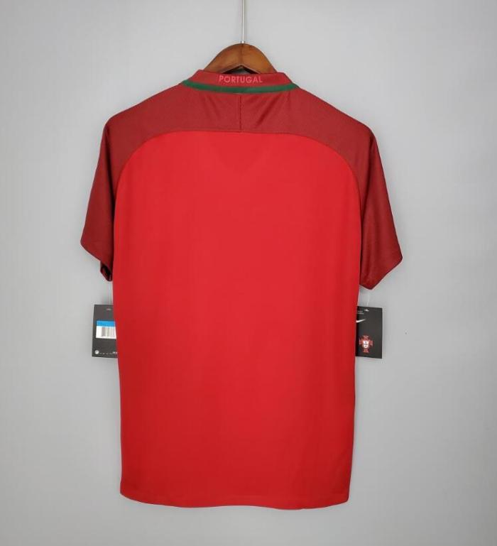 Retro Jersey 2018 Potugual Home Red Soccer Jersey