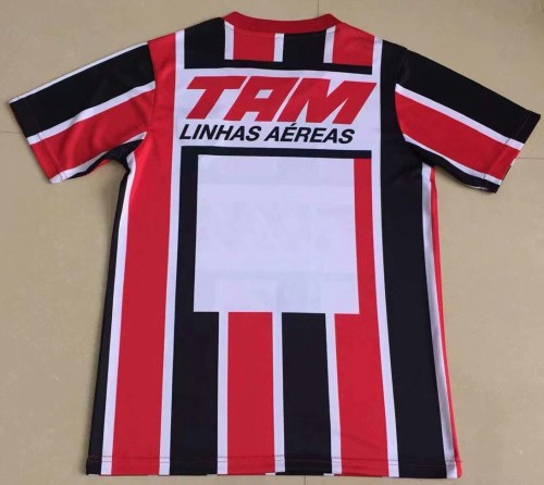 Retro Jersey 1993-1994 Sao Paulo Away Soccer Jersey Vintage Football Shirt
