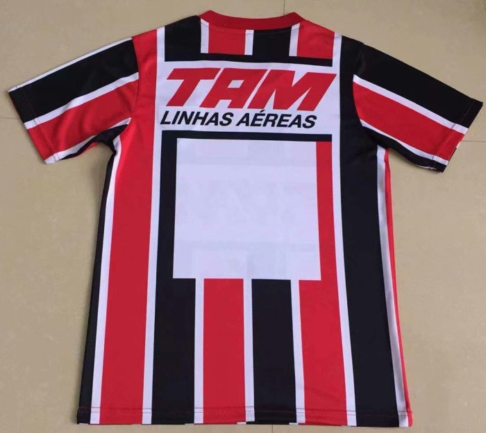 Retro Jersey 1993-1994 Sao Paulo Away Soccer Jersey Vintage Football Shirt