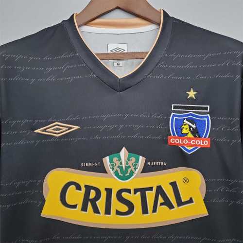 Retro Jersey 2011 Colo-Colo Away Black Soccer Jersey Vintage Football Shirt