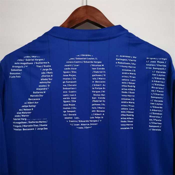 Retro Jersey 2011 Long Sleeve Universidad de Chile Home Soccer Jersey