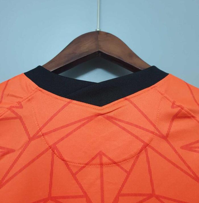 Fans Version 2020 Netherlands Home Orange Soccer Jersey Vintage Holland Football Shirt