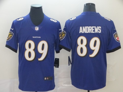 Baltimore Ravens 89 Mark Andrews Purple Vapor Untouchable Limited Jersey