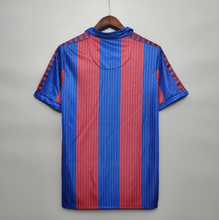 Retro Jersey 1990-1992 Barcelona Home Soccer Jersey Vintage Football Shirt