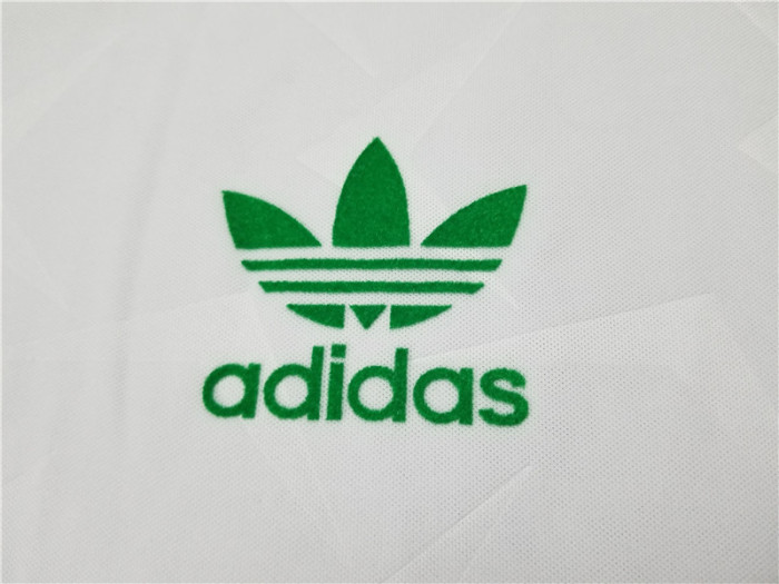 Retro Jersey 1990 Ireland Away White Soccer Jersey Vintage Football Shirt