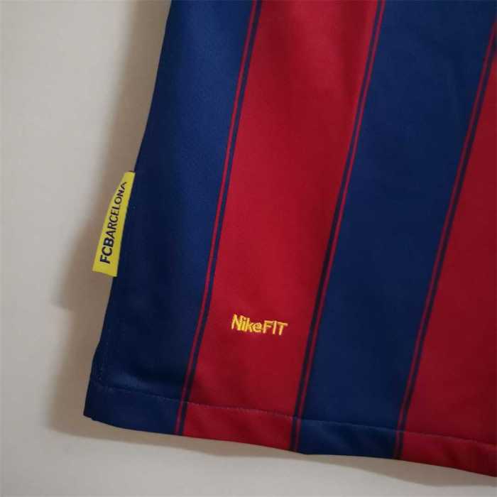 Retro Jersey 2009-2010 Barcelona Home Soccer Jersey Vintage Football Shirt