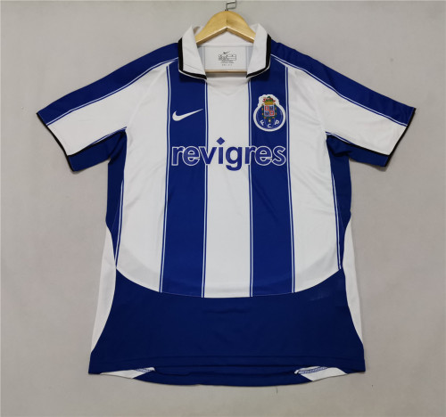 Retro Jersey 2003-2004 Porto Home Soccer Jersey Vintage Football Shirt
