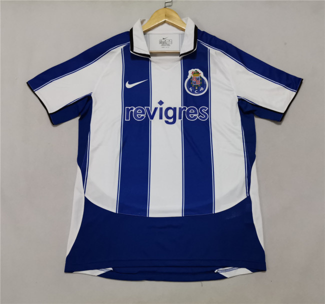 Retro Jersey 2003-2004 Porto Home Soccer Jersey Vintage Football Shirt