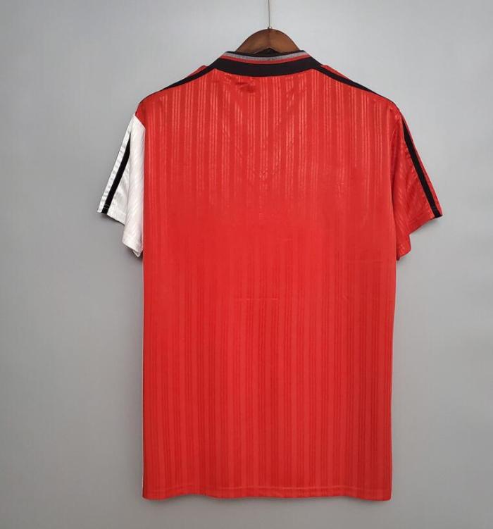 Retro Jersey 1995-1996 Rangers Away Red/White Soccer Jersey