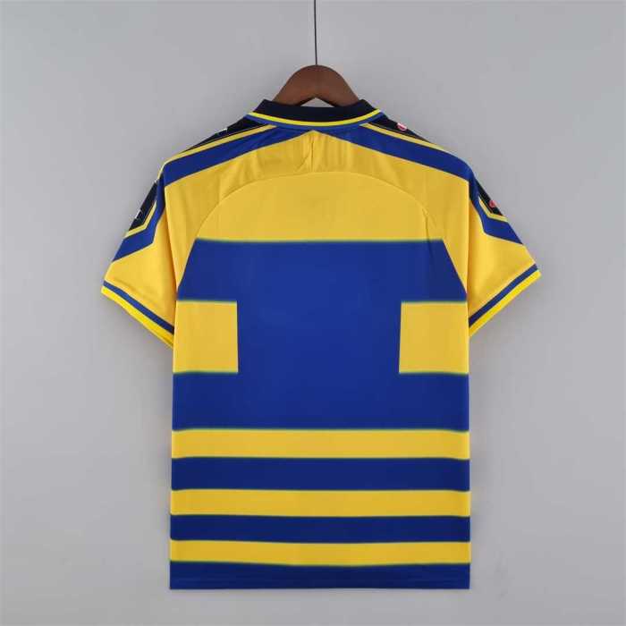 Retro Jersey 1999-2000 Parma Home Soccer Jersey Vintage Football Shirt