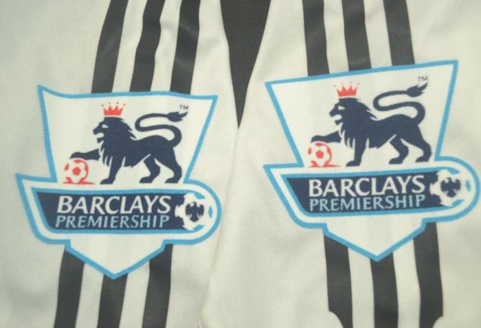 with EPL Patch Retro Jersey 2005-2006 Newcastle United Home Soccer Jersey