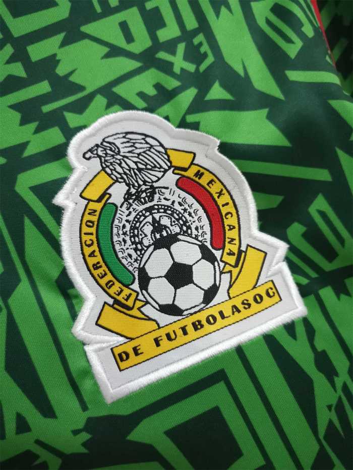 Retro Jersey 1994 Mexico LUIS GARCIA 10 Home Soccer Jersey