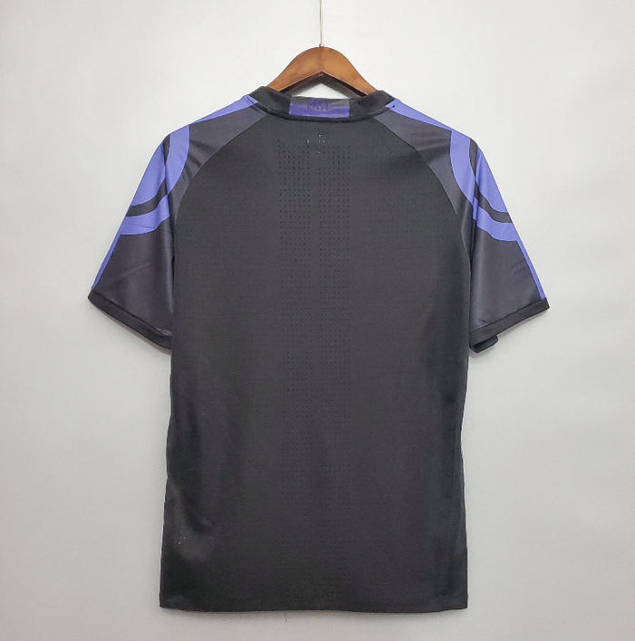 Retro Jersey 2016-2017 Real Madrid Third Away Black Soccer Jersey Vintage Real Camisetas de Futbol