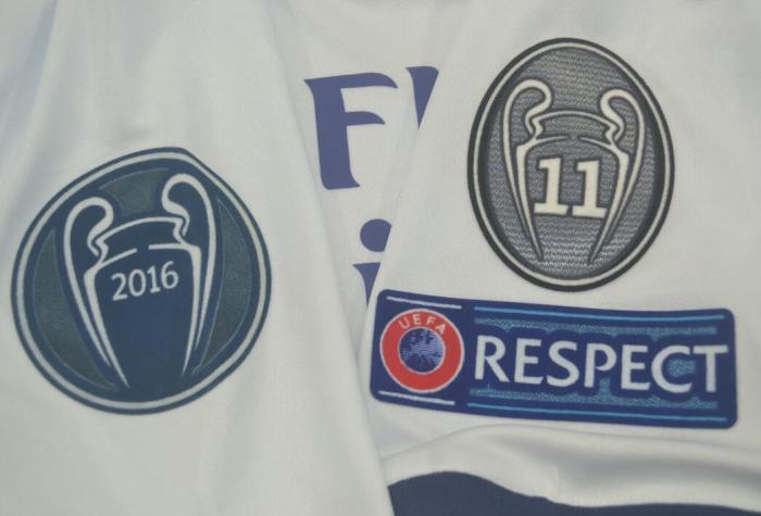 with UCL Patch Retro Jersey 2016-2017 Real Madrid Home Soccer Jersey