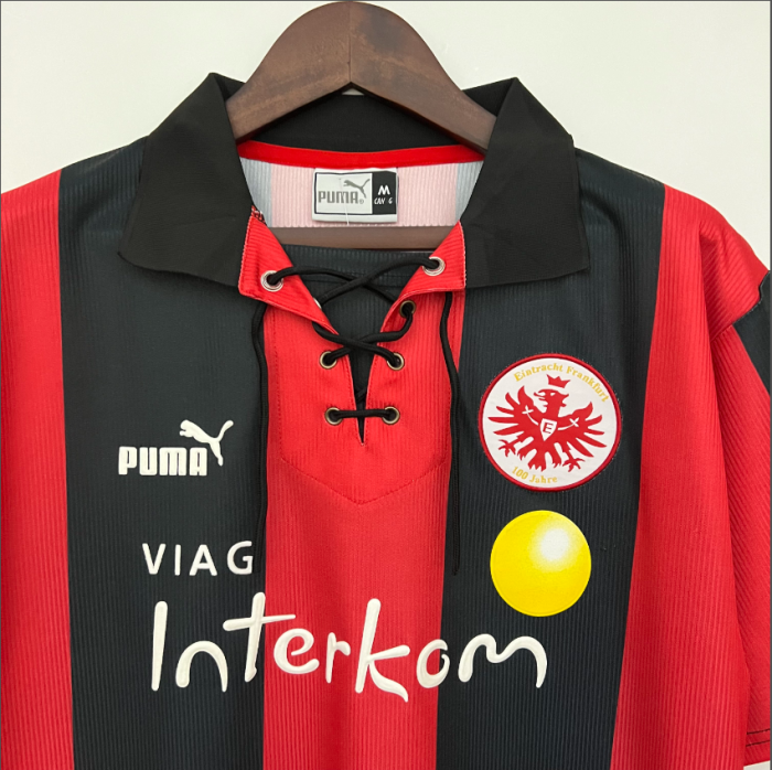 Retro Shirt 1999-2000 Eintracht Frankfurt Home Vintage Soccer Jersey