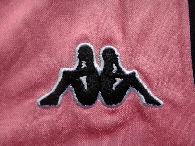 Long Sleeve Retro Jersey Juventus 1997-98 Away Pink Soccer Jersey