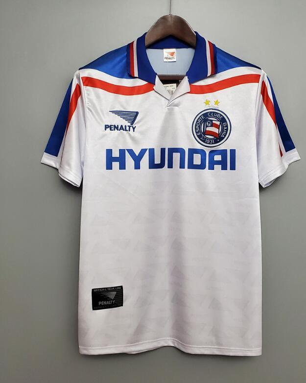 Retro Jersey 1998-1999 Bahia Home White Soccer Jersey Vintage Football Shirt