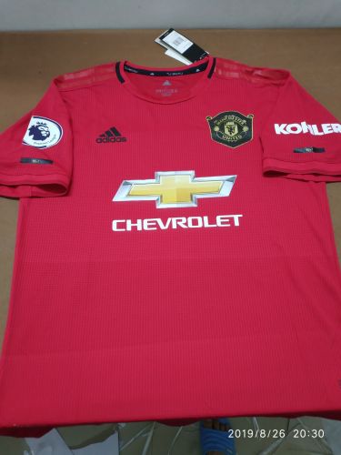 Player Version Manchester United RASHFORD 10 Home Soccer Jersey with EPL Patch