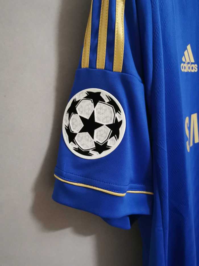with UCL Patch Retro Jersey 2012-2013 Chelsea TORRES 9 Home Soccer Jersey