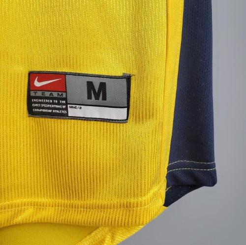 Retro Jersey 1999-2000 Arsenal Away Yellow Soccer Jersey Vintage Football Shirt