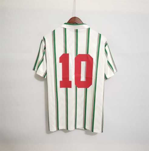 Retro Jersey 1993-1995 Wales 10 Away White Soccer Jersey Vintage Football Shirt