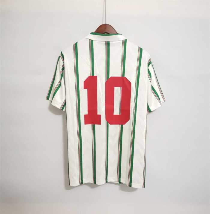Retro Jersey 1993-1995 Wales 10 Away White Soccer Jersey Vintage Football Shirt