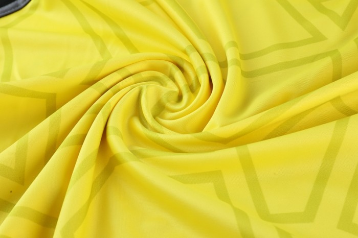 LH-S Yellow Soccer Training Suit and Long Pants(accept custom logo)
