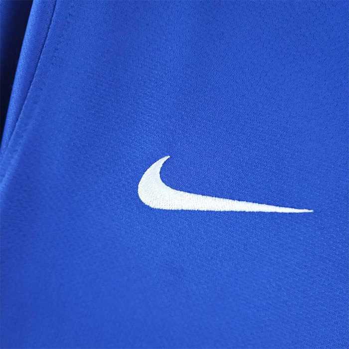 Retro Jersy 2006 Brazil Away Blue Soccer Jersey Vintage Brasil Camisetas de Futbol