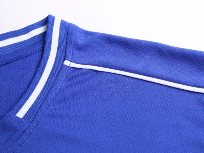 #302 Blue Soccer Training Uniform Blank Jersey and Shorts