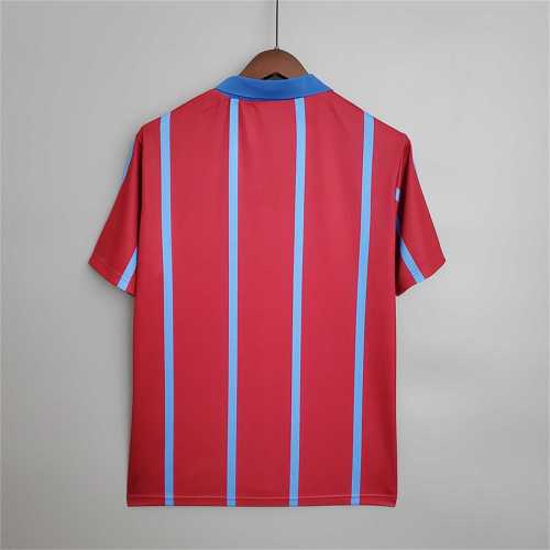 Retro Jersey 1993-1995 Aston Villa Home Soccer Jersey Vintage Football Shirt