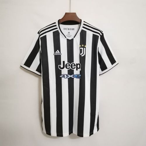 Fans Version 2021-2022 Juventus HUBE 69 Home Soccer Jersey