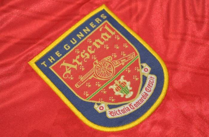 Retro Jersey 1994-1996 Arsenal Home Soccer Jersey Vintage Football Shirt