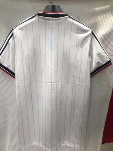 Retro Jersey 1983 Manchester United FA Cup Final White Soccer Jersey Vintage Football Shirt